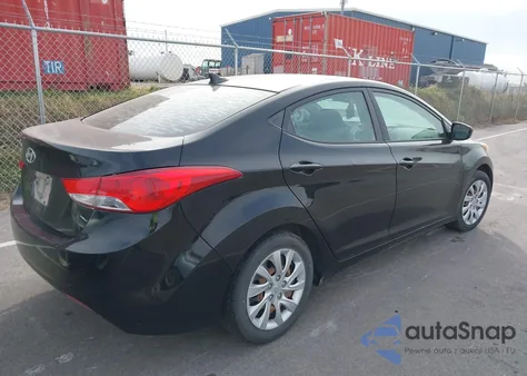 2012 Hyundai Elantra Gls z USA, uszkodzony, nr VIN 5NPDH4AE3CH111838